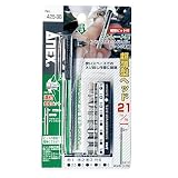 ANEX NO.425-9B ストレート型オフセットラチェットドライバー(9本組)