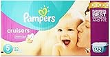 Pampers Cruisers Diapers Size 5 Economy Pack Plus 132 Count by Pampers [並行輸入品]