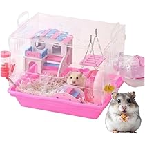 Amazon | iimono117 ハムスターケージ 透明 アクリル製 給水ボトル