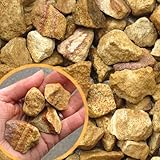 天然石 砕石砂利 マーブルイエロー 3-4cm 30kg