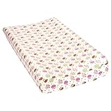 Trend Lab Owls Deluxe Flannel Changing Pad Cover by Trend Lab [並行輸入品]