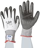 G-Tek CR 19-D624/S 13-Gauge Plus Continuous Knit Gloves with Polyurethane Coated Palm and Fingers, W