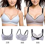 YING LAN　産前　産後　妊婦　妊婦用　コットン　ベスト　インナーマタニティー　授乳用　授乳　ブラジャー　下着　ノンワイヤー　綿　マタニティー　ブラ　柔らか　ナイト ブラ