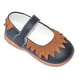 Genda 2Archer(JP)　キッズシューズ　ベビーシューズ　女の子　可愛い　羽　子供シューズ　カジュアル　本革　シューズ　マジックテープ　歩きやすい　滑り止め　パープル　黒　13.5－16.5