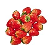 ALEKO 20AFSTR Decorative Realistic Artificial Fruits, Strawberries, 20 Piece [並行輸入品]