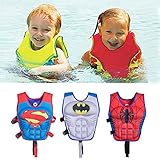 S&C Live 救命胴衣　ライフジャケット　子供用　股ベルト付き フローティングベスト　水着型うきわ ジュニアフロート　浮き輪付水着　浮力水着　安全保障　スイムスーツ ジュニア水着 旅行 ビーチ　海