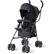 未使用　軽量　ベビーカー　折りたたみ　アイリスプラザ　ブラック Amazon.co.jp: アイリスプラザ ベビーカー おでかけバギー B型