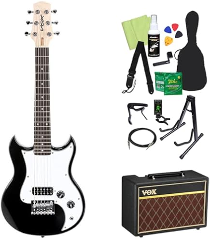 Amazon | VOX SDC-1 MINI WH (White) ミニエレキギター初心者14点