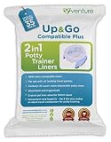 Potette Plus 100% Compatible Travel Potty Liner, EXTRA Super Saver Bonus, Get 35 Up & Go Travel Line