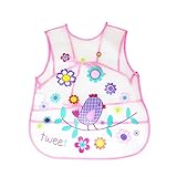 Tovadoo ベビー 食事用エプロン キャラクター柄　ソフト EVA製　防水　水洗い簡単　出産祝い　プレゼント 六色入　45cm*28cm