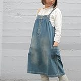 デニム ワンピース】 デニムワンピース レディース ゆったり マタニティ 妊婦服　ジャンスカ キャミワンピース ジャンバー ノースリーブ 小さいサイズ 大きいサイズ ゆったり SS S M L LL 