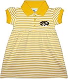University of Missouri TigersストライプGame Day Dress With Bloomer カラー: ゴールド