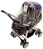 Raincover Compatible with Silvercross 3D Pushchair (198) by For-your-Little-One