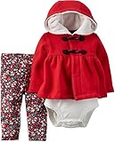 カーターズ carter's アパレル 長袖 ロンパース タイツ パーカー セット 綿 マルチカラー 127G029 【並行輸入】 9M