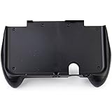 【ノーブランド品】NEW 3DS LL用 コントローラハンドルホルダー ハンドグリップ保護 黒
