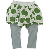 【秋冬物】 nico hrat(ニコフラート) 30/10裏毛+スパンフライスドットスカッツ 95cm /GN NO.B-251165