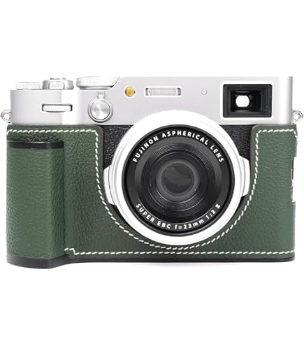Amazon | FUJIFILM デジタルカメラXQ1用速写レザーケース ブラウン F