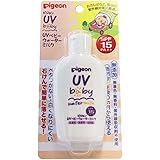 ピジョン UVベビー ウォーターミルク SPF15 PA++ 60g (0ヵ月~)