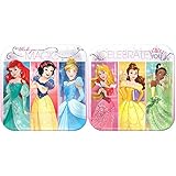 ヴィアライト(VIARITE) ディズニープリンセス スクエアープレート 2デザイン 17.8cm 8枚入り Disney Princess Square Plates Two Designs