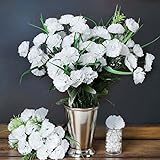 BalsaCircle 252 Miniシルクカーネーションウェディング花Sale – 15色