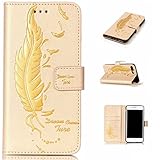 iPhone 8 Plus 手帳型 ケース Zeebox 高品質 落下防止 保護カバー 財布型ケース カード収納ホルダー マグネット式 Apple iPhone8 Plus 対応 ケース (イエロー 