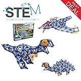 (Blue) - Klikko Dinosaur toys Stem Toy for Boys and Girls - 343 pieces - Ages 7 +,Model Building Set