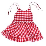 Blesiya 全4サイズ チェック柄 スカート 子ども スリングスカート ベビーサマードレス 0-24ヶ月 - 18〜24ヶ月