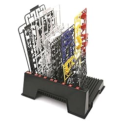EXCITE HOBBY ランナースタンド L字型 コンパクト パーツ立て プラモデル 模型 組み立て スムーズ 便利 快適 工作 作業効率アップ プラモ 塗装 乾燥 精密ピンセット2本付き