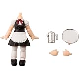 コトブキヤ キューポッシュえくすとら ウェイトレスボディ ショート丈 黒 ノンスケール PVC製 塗装済み可動フィギュア