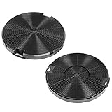 spares2go eff75タイプカーボンフィルタfor ZanussiオーブンCooker Hood Vent Extractor ( Pack of 2 )