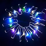 CrazyFire 電池式LEDジュエリーライト 20球2m 5本セット 室内用 単三電池対応