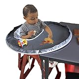 Felimoa お食事マット 円形 食べこぼしが下に落ちない お手入れ楽々 防水 携帯にも便利 お食事が楽しくなる ストレスフリーへ