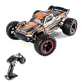 子供のおもちゃ、JUANZI リモートコントロールカー、1:14 4WD 2.4GHz リモートコントロールトラック 75km/h 高速オフロード車両おもちゃ ブラシレスモーター付き