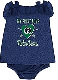 Notre Dame Fighting Irish Infant My First Love Onesie ブルー