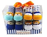 Cutie Pie Baby新生児動物園動物4 Pack Sock Set