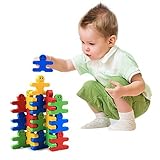 Naovio Wooden Balance Blocks Stacking Building Blocks Puzzle Game Develops Fine Motor Skills [並行輸入品]