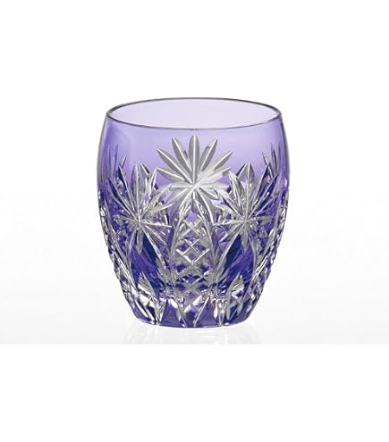 Amazon.co.jp: Kagami Crystal T727-2684CCB Rock Glass, Hydrangea