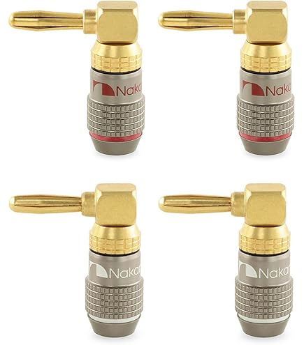 Amazon | AudioQuest SureGrip 300 バナナスピーカーコネクター 標準