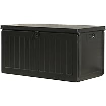Amazon.co.jp: 不二貿易 物置 収納庫 屋外 190L 防水タイプ 鍵穴つき 