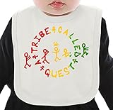 A Tribe Called Quest ネクタイを有する有機ビブ Medium