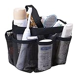 (Black) - Multifunction Cosmetic Bags Cases Toiletry Kit Organiser Large Capacity Portable Breathabl