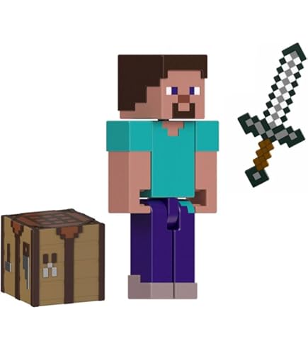 マインクラフト・ザ・ムービー マテル フィギュア マンズ・ベスト・ウルフ Minecraft Man's Best Wolf Pack with 2 Action Figures & 2