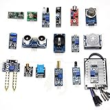 Gikfun 16 in 1 Modules Sensor Kit Learning Package for Arduino UNO R3 Mega2560 Nano Raspberry Pi EK1