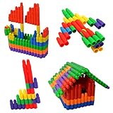 Michley Bullet Shape作成Interlocking Building Blocks Play Toyセットfor Children