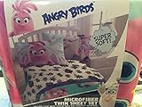 Angry Birds Twin 3 Piece Sheet Set [並行輸入品]