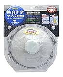 高儀 GISUKE 防臭作業マスク N95排気弁付3枚入