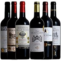 全てボルドー金賞受賞 高樹齢 生産者元詰 贅沢飲み比べ 厳選セレクト 赤ワイン 6本 ワインセット 750ml 6本