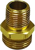Coxreels 10782 Hose Reel Adapter, 1/2 NPT Male x 3/4 Garden Male, 250 PSI by Coxreels
