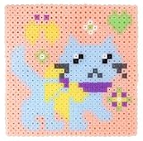 NASKA 手芸キット miniアイロンビーズで作る ゆめかわ！キット 3 水色のねこ IR1