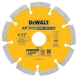 DEWALT DW4713B 4- 1/2-Inch Segment Dry Cut Diamond Blade, 10-Pack [並行輸入品]